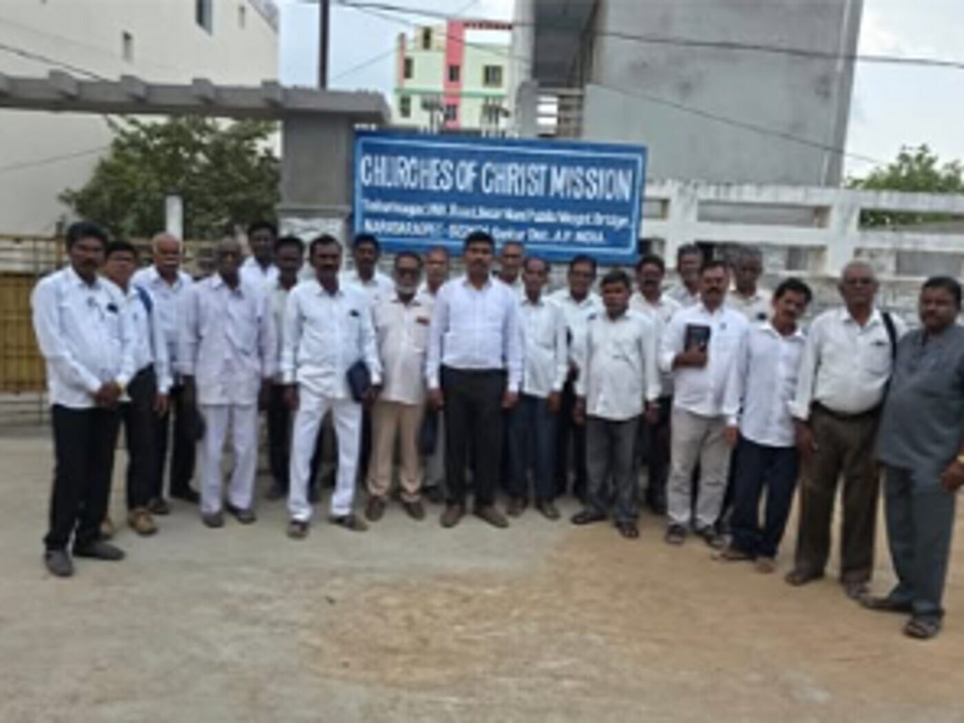 Preachers gathered for training