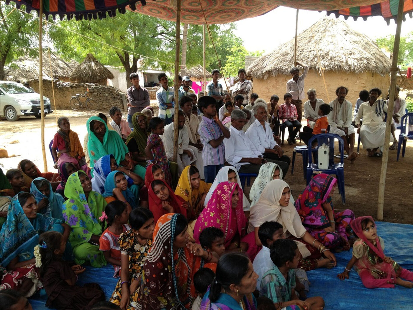 Congregation gathering