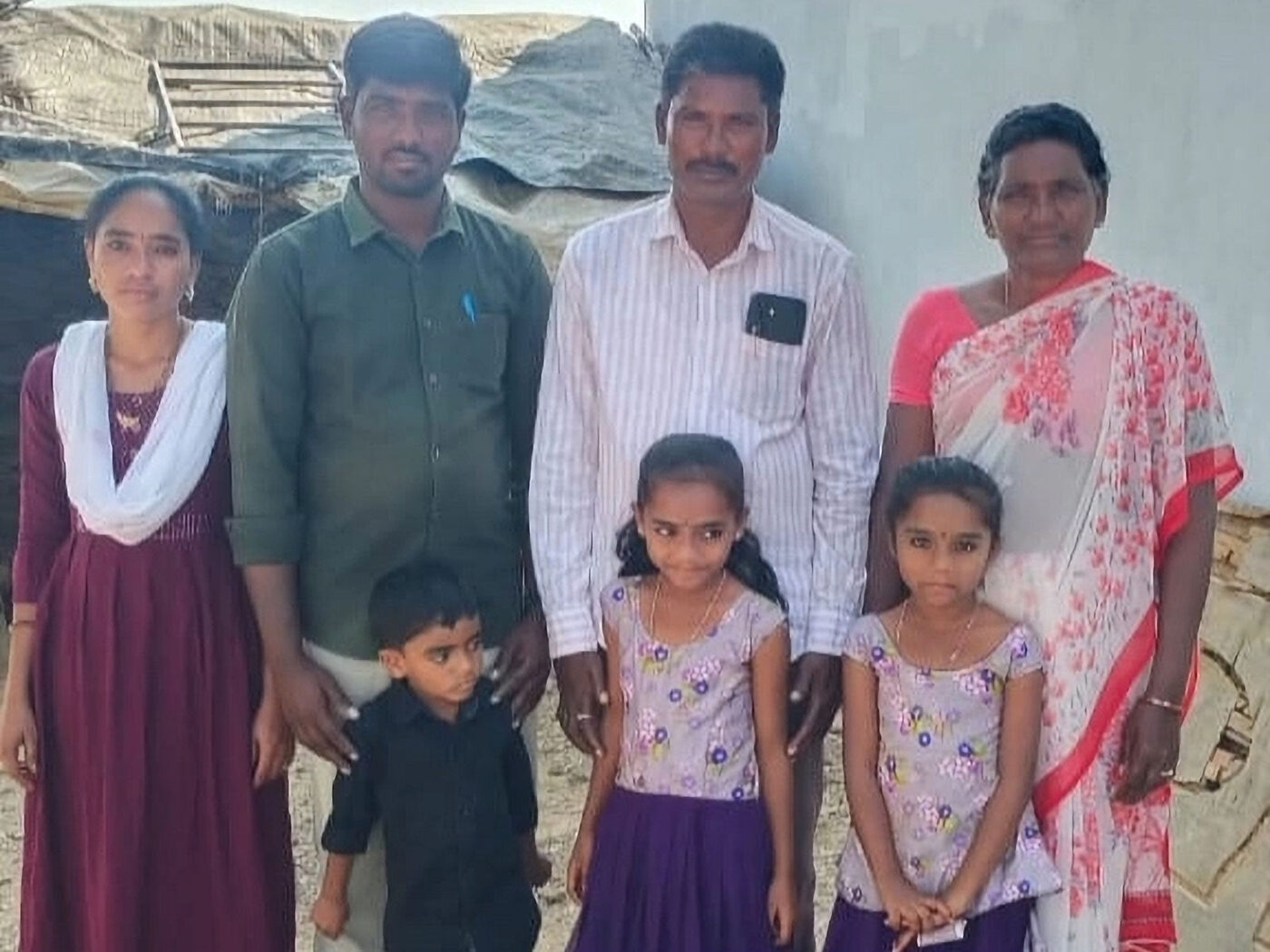 Galiah M (Galia) with family