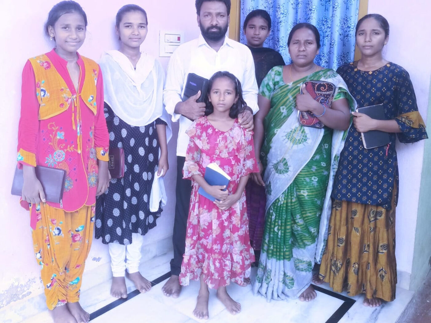 Madhu Babu K with family